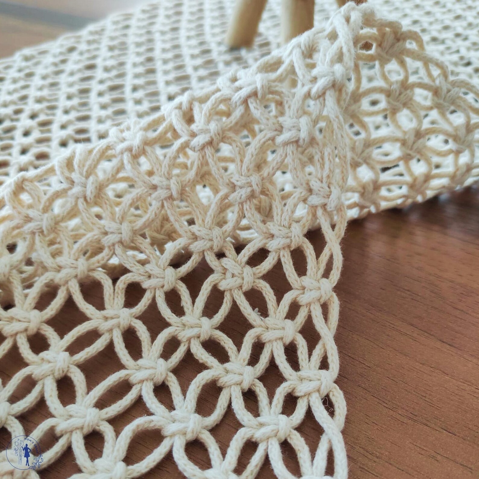 Handmade Cotton Macramé Boho Table Runner