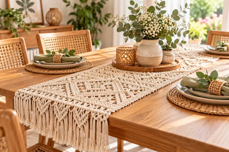 Macrame Home Decor: The Beauty of Handmade Texture